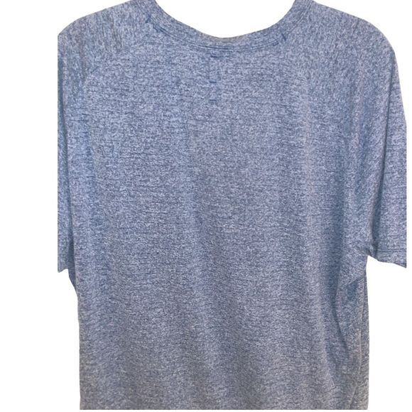 COPY - NWT MENS LULULEMON DRYSENSE SHORT SLEEVE HEATHERED BLUE OUT OF STOCK TEE… - Picture 5 of 11